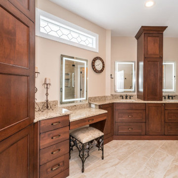 Haymarket Transitional Master Bathroom Remodel _ 13036