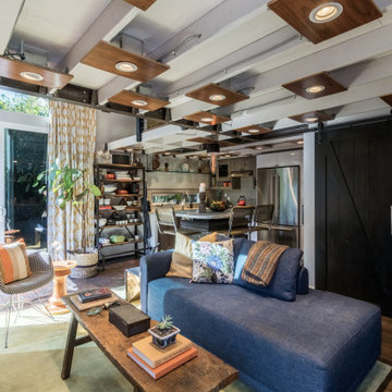 San Luis Obispo, CA. Modern loft, living compound