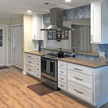 A Closed-off 1970s Kitchen Gets a Streamlined Makeover