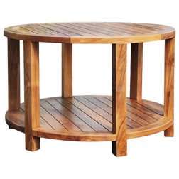 Transitional Outdoor Coffee Tables by Chic Teak
