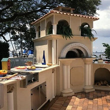 outdoor kitchen
