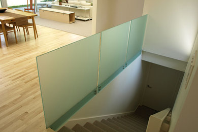 glass railing system