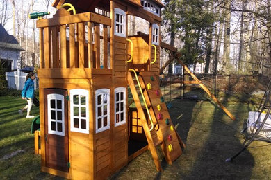 Cedar Summit - Mount Forest Lodge : Play Set Installation in Boonton, NJ