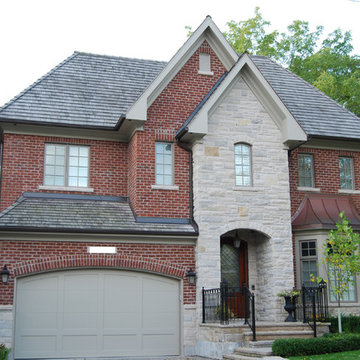 Exterior trim on various styles of homes