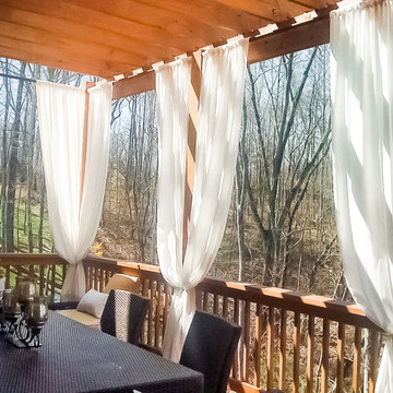 Outdoor Room - Coastal Meets Cabin Vibe