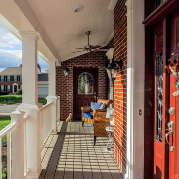 Addition Provided an In-Law-Suite,New Bedrooms for Teens,and a Gourmet Kitchen