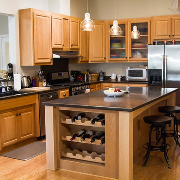 Open Concept Kitchen in Factory Built Housing