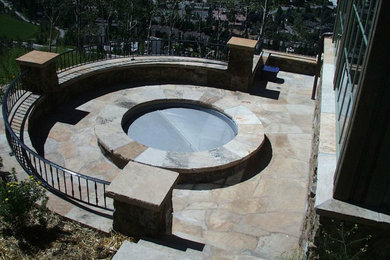 Patio - modern patio idea in Denver