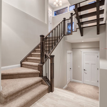 Basement level landing