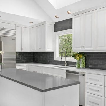 Transitional Detailing in Riverwoods, Kitchen