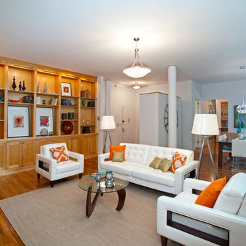 NYC Living/Family/Den Rooms by Designed to Appeal