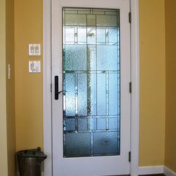 Decorative Glass Solutions - Mission Schwartz Entry - Front Doors