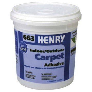 HENRY® 12185 Outdoor Carpet Adhesive, #663, 1 Gallon