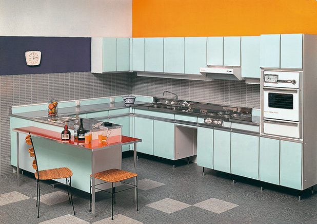 SieMatic, kitchen with integrated handles, 1960