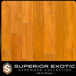 3 1/4" x 3/4" Brazilian Cherry Solid Hardwood Flooring - Carpet Tiles