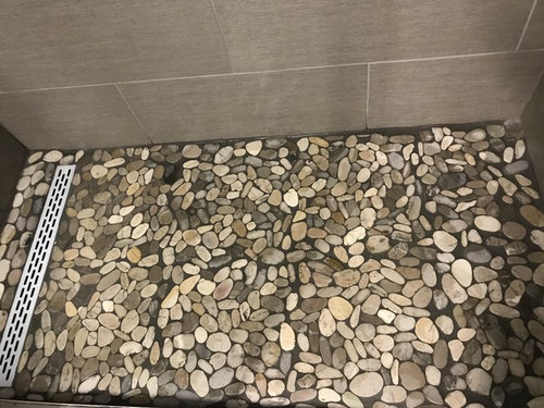 Problems With Shower Drain With Pebble Floor