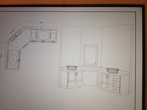 Counter Height With Vessel Sink