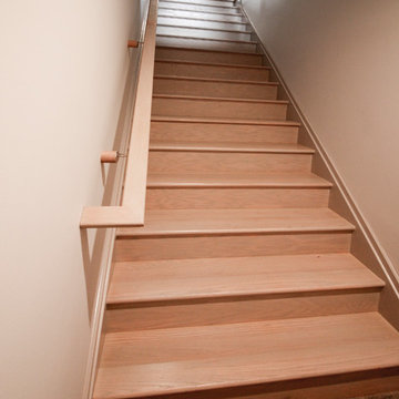 Project #66 | Modern Staircase with Twin Metal Stringers