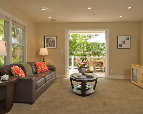 Carpet Living Room Design Ideas & Remodel Pictures | Houzz  SaveEmail