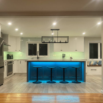 Open Floor Kitchen Remodel, Manchester CT