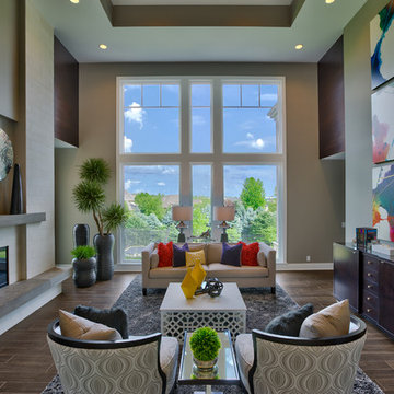 Vibrant Living Room Design