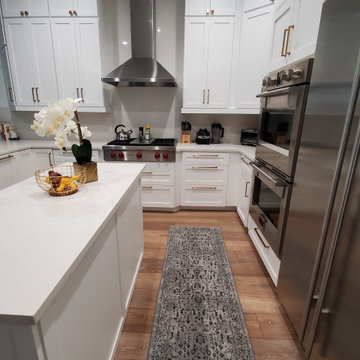 Transitional Kitchen Remodel Done in Classic White