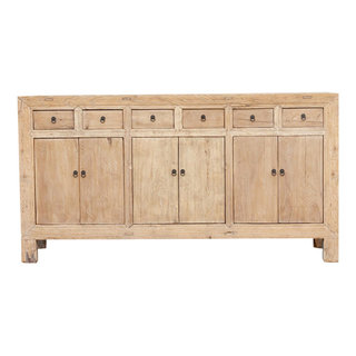 Beautiful Bleached Wood Sideboard Credenza - Rustic - Buffets And Sideboards  - by De-cor | Houzz