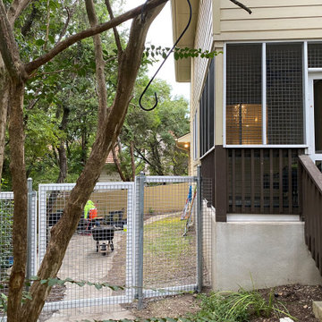 Screen Porch & Gate