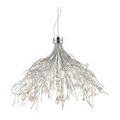 Ideal Lux smoked glass chandelier Casanova buy now Ideal Lux smoked glass chandelier Casanova buy now