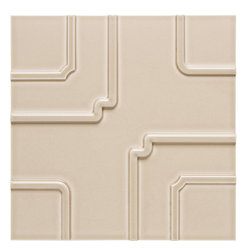 Studio Moderne Imperial Pattern Decorative Field in Jute Gloss - Bath Products