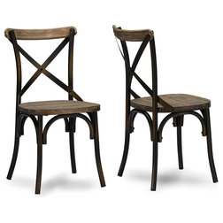 Traditional Dining Chairs by Baxton Studio