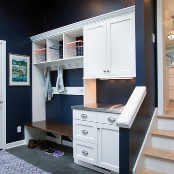 Transitional Kitchen and Mudroom Addition in Radio Park Madison, WI