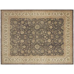Bareens Designer Rugs - Kafkaz Peshawar Dayle Light Brown/Ivory Area Rug, 12'1"x14'3" - A Persian influenced Turkish hand knotted rug made by skilled artisans capable of creating the most exceptional vegetable dyes and hand-spun New Zealand wool. This gorgeous one of a kind Peshawar Kafkaz handmade rugs is also known as a Chobi Rug. This gorgeous rug is extremely versatile and is famous for its soft pleasing color palette and informal design that works in a myriad of interiors. It has been expertly hand-tied, finished, sun-dried, and can contain up to 1.5 million knots. It takes 4 skilled artisans to hand knot this rug nine to twelve months to complete this piece of art. The invigorating colors and patterns in this rug will give your home an elegant and fresh appearance. While drawing upon the coloring and patterns of antique rugs, contemporary Peshawar pieces incorporate modern design motifs and feature vibrant color tones.Give your room a luxurious look and feel with this beautiful rug with gorgeous color pallete. The intricate design allows this oriental rug to creates a royal ambience in any decor. Hand knotted construction and natural fibers gives this rug soft feel under your feet.
