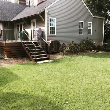 Front Parking Area/Back Flagstone Patio and Fire Pit/Landscaping