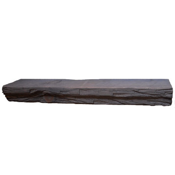 Weathered Gray Distressed Shelf, 24" long