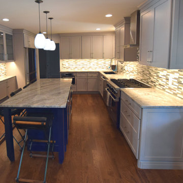 S. Newport Way - Gray & Blue Shaker Kitchen