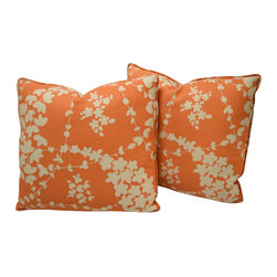 China Seas Lysette Fabric Pair of Throw Pillows - Products