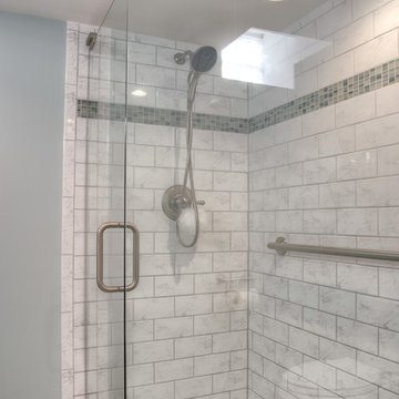 Bright Traditional Kitchen and Bathroom Remodel