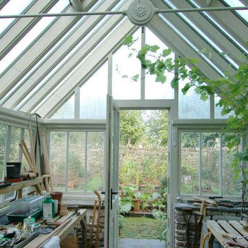 Bespoke Hardwood Greenhouse in Somerset