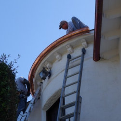 Radius Copper Half Round Gutter - Products