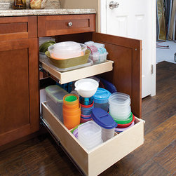 SaveEmail ShelfGenie Base Cabinet Solutions - Kitchen Cabinetry