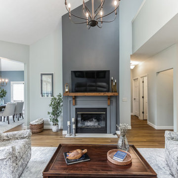 Kingswood Craftsman | Modin Rigid LVP Collection Scandinavian Customer Space |OH