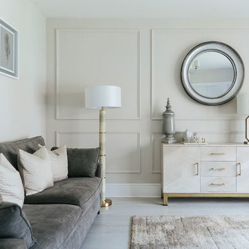 A sophisticated & neutral living room