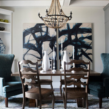 Dramatic Dining Room