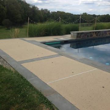 Spray Texture Concrete Overlay