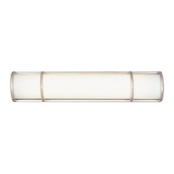 Satin Nickel Finish 2 Light Bathroom Lighting by Forecast Lighting Palette - Lighting