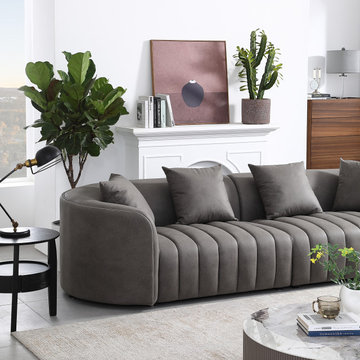 Channel Tufted Loveseat