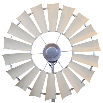 60 Inch Navajo Wool Windmill Ceiling Fan | The Patriot