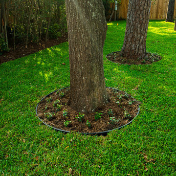Memorial Modern House - Landscape Design, Installation, and maintenance.