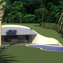 Earth sheltered house